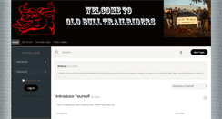 Desktop Screenshot of obtrailriders.com